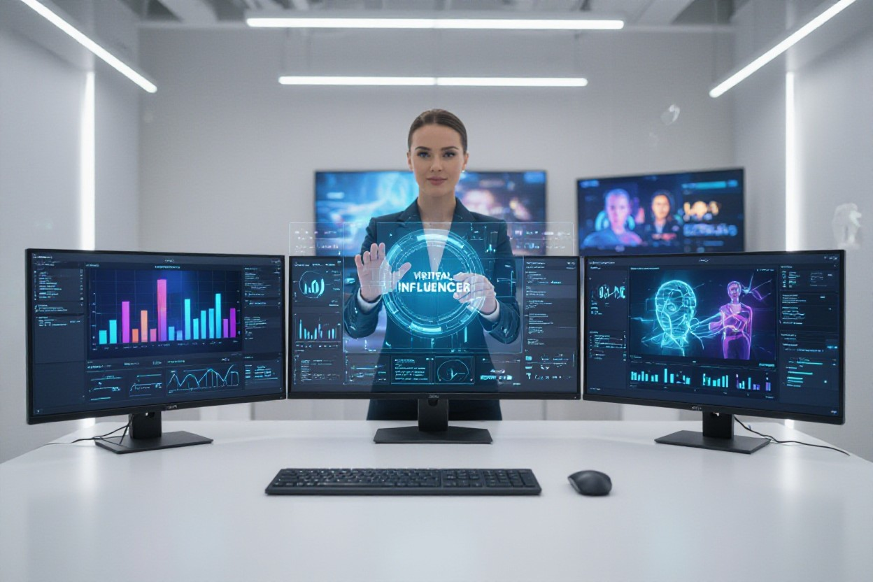 How Virtual Influencers Create Exclusive Content